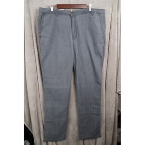 Jett Jeans Mens 40x34 Straight Fit Gray Casual Pants Chinos